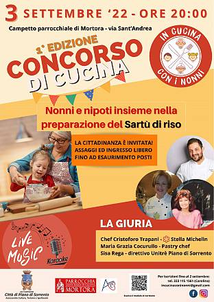 In cucina con i nonni - prima edizione